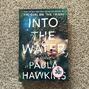 Hardback book INTO THE WATER by Paula Hawkins